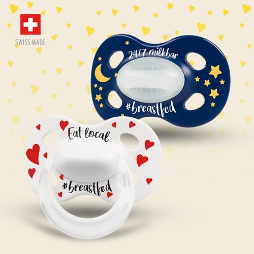 MEDELA Baby Pacifier, Night Signature Duo