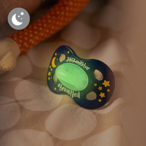 MEDELA Baby Pacifier, Night Signature Duo