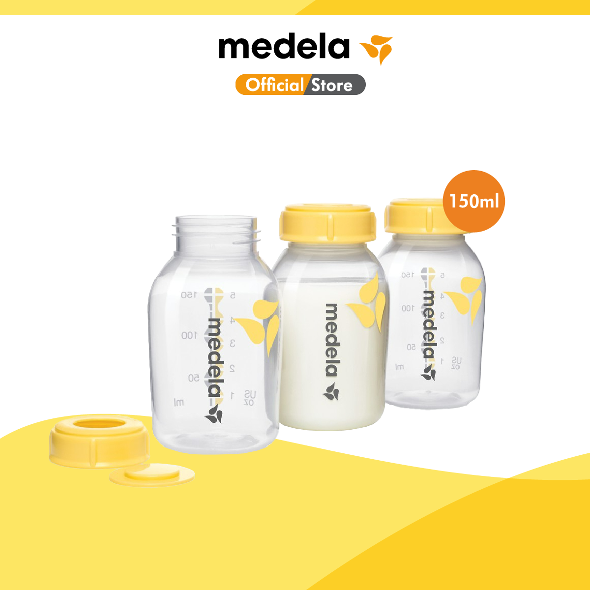 Breast Milk Bottle 150ml, 3pcs