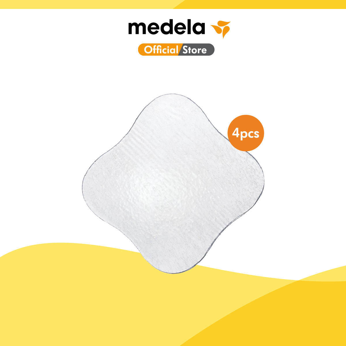 Medela Hydrogel Pads 4er Pack - Kühlende Kompressen Für Wunde Brustwarzen