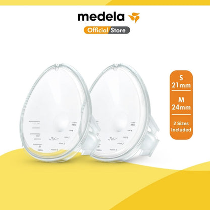 Freestyle™ Hands-Free Breast Collection Cups Accessories with  21mm and 24mm Shields