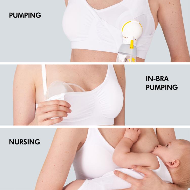 3-in-1 Nursing and Pumping Bra – Medela Singapore