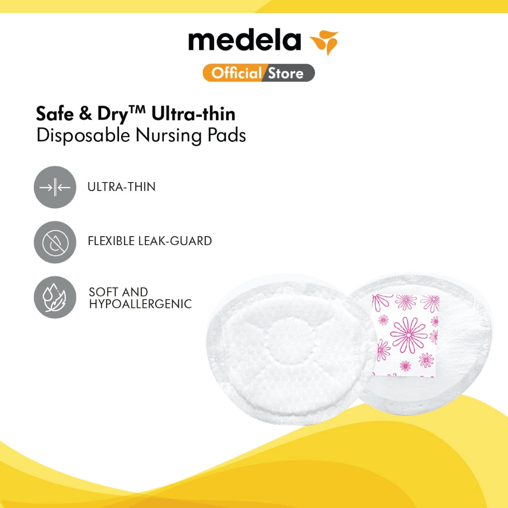 Safe & Dry™ Ultra Thin Disposable Nursing Pads 30pcs