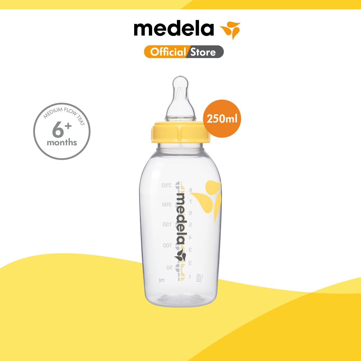 Breast Milk Bottle with Teat 150ml/250ml