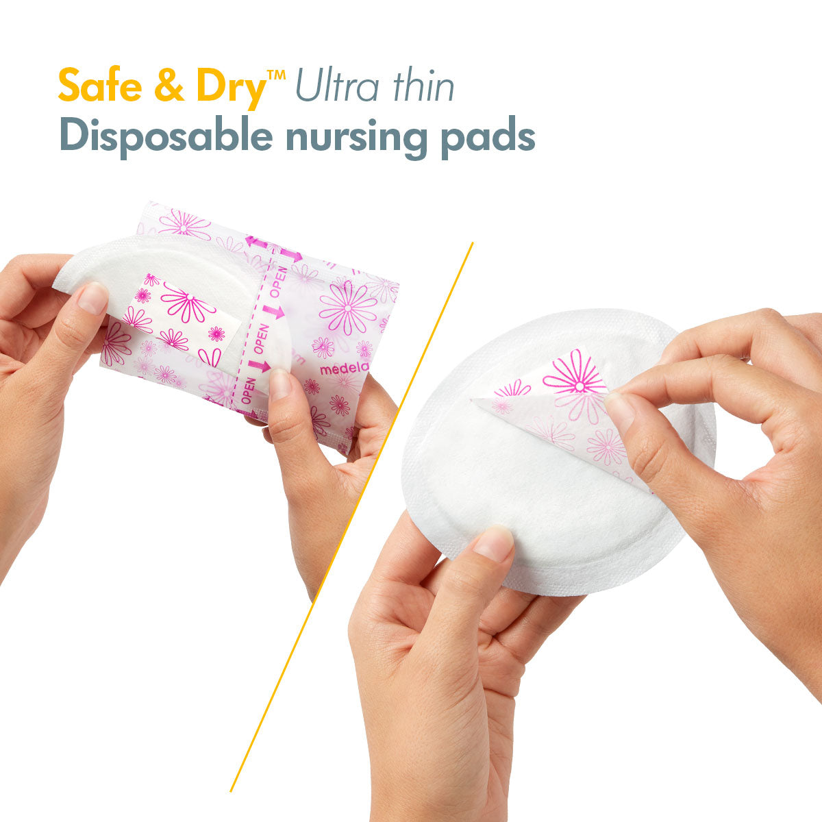 Safe & Dry™ Ultra Thin Disposable Nursing Pads 30pcs